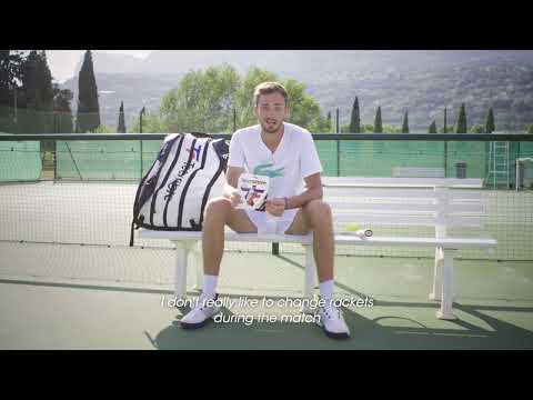 Madvedev and Tecnifibre Razor Code Strings