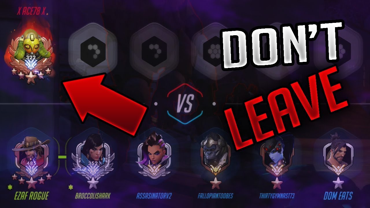 Why you shouldn't leave an Overwatch game
