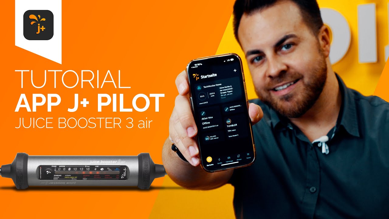 App j+ pilot in detail 📱 | JUICE BOOSTER 3 air | Tutorial - YouTube