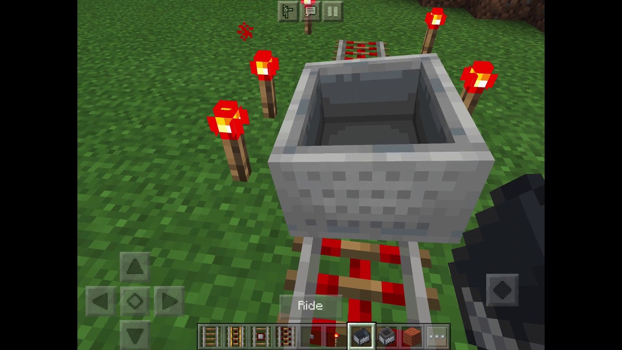 How to make your minecart to go faster - YouTube