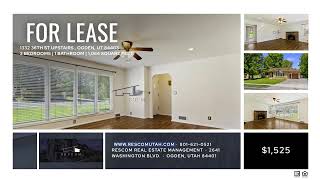 Charming East Ogden 2-Bedroom Duplex