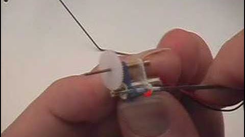 MicroFlight episode 6 - Install Propulsion-gearbox and prop