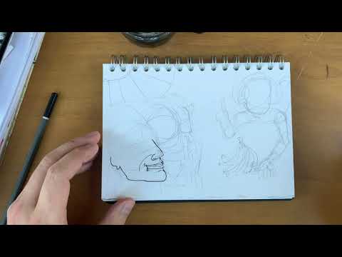 "Banana The Clown" - ASMR Drawing - Pierre's Doodles!