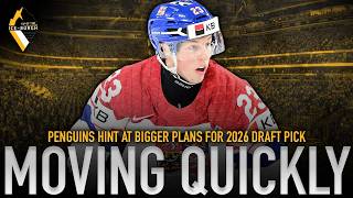 Penguins Hint at Bigger Plans for 2026 Draft Pick