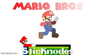 Mario Bros Stick Nodes
