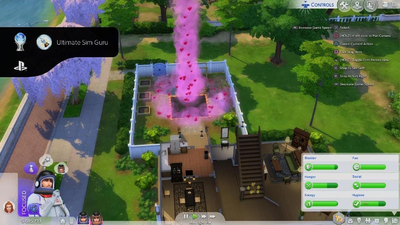 ShacalGD The sims 4 platinum trophy