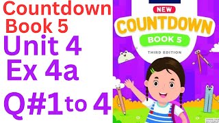 oxford countdown book class 5 Unit 4 Ex 4a| class 5 Unit 4 Ex 4a Q#1 to 4💯 solution @ytacademy198
