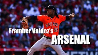 Pitching Arsenal: Framber Valdez