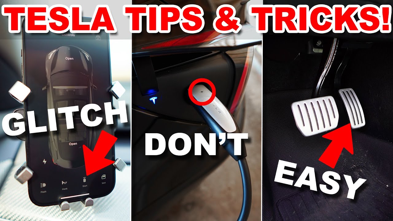 5 ESSENTIAL Tesla Tips for New Owners! (Model 3/Y) - YouTube