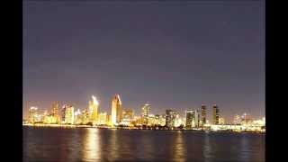Time Lapse of San Diego skyline from Coronado Island