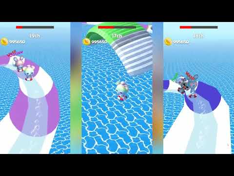 Aquaparck : animals waterslide made with Unity 3D