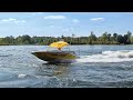 Pipestone Lake, MI 2004 Sportster 4Tec "Yellow Tang" Fly By shots Clip 2.