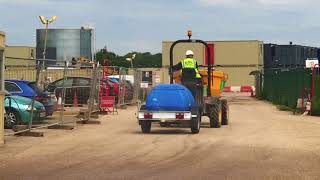 Water Bowser with Dust Control Spray - Dust Suppression