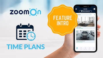 ZoomOn app 📱 Time Plans 📅 (feature introduction)