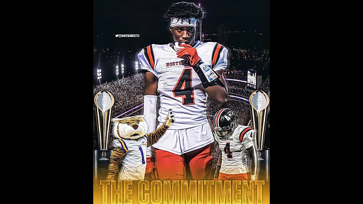 Omarion Miller 4 Star WR Commits To LSU | Career H...