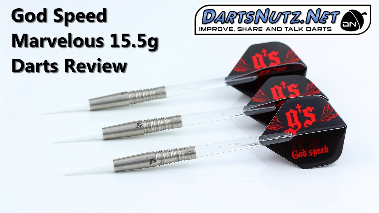 God Speed Marvelous 15.5g darts review - YouTube