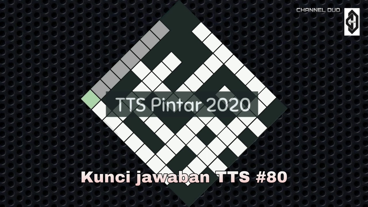 Kunci Jawaban Tts 80 Level 80 Tts Pintar 2020 Youtube