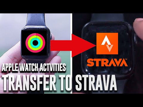 How to sync Apple Watch Activities Workouts onto Strava