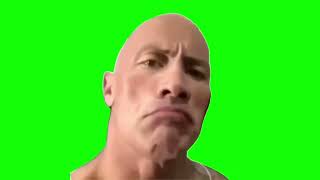 The Rock Meme From Tiktok Green Screen