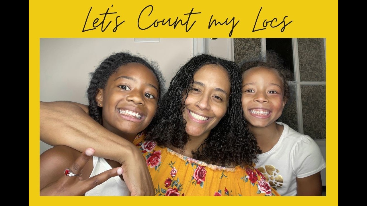 Counting my Sisterlocks for the First Time!