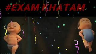Exam over||Exam Khatam||Best status for Exam Over