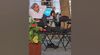 Candid Mature Arab Man Dress Socks