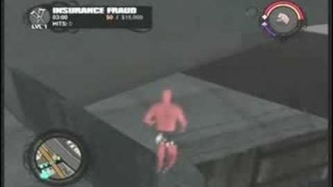 Saints row- Fall under map/ Stuck under map