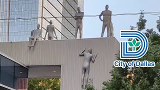 Tour of Downtown Dallas, Run Through Downtown Dallas, 4K 60FPS