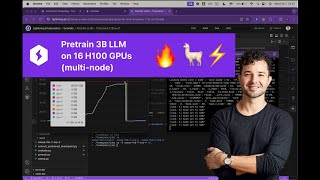 Let's pretrain a 3B LLM from scratch: on 16+ H100 GPUs, no detail skipped.