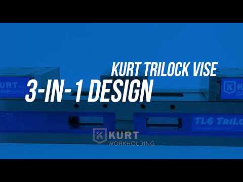 Kurt TriLock Vise with CARVESMART Jaws - video from Kurt Workholding