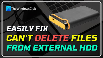 [FIXED] Can’t Delete Files From EXTERNAL HARD DRIVE || DELETE Option is Missing [WINDOWS 11/10]