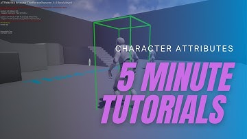 UE4 | 5 Minute Tutorial | Character Attributes