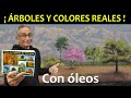 🎨 ¡CÓMO PINTAR ÁRBOLES REALES CON ÓLEOS O ACRÍLICOS! 👌