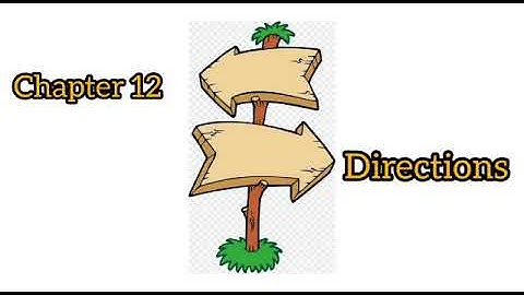 Grade 2 EVS Shobi Chapter 12 Directions Video 1