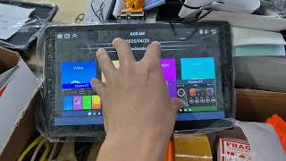 Android player touch screen calibration