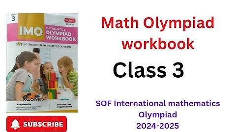 IMO math Olympiad 2024 | Class 3 | Chapter 3 Fractions