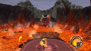 Jak and Daxter: The Precursor Legacy: Walkthrough Part 22 - Defeat Klaww [Boss Battle]