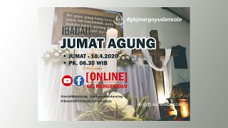 Ibadah Jumat Agung 10 April 2020