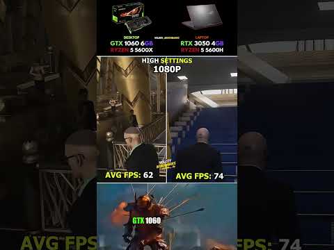 RTX 3050 Laptop vs GTX 1060 - Who Stole The Frames? #pcgaming