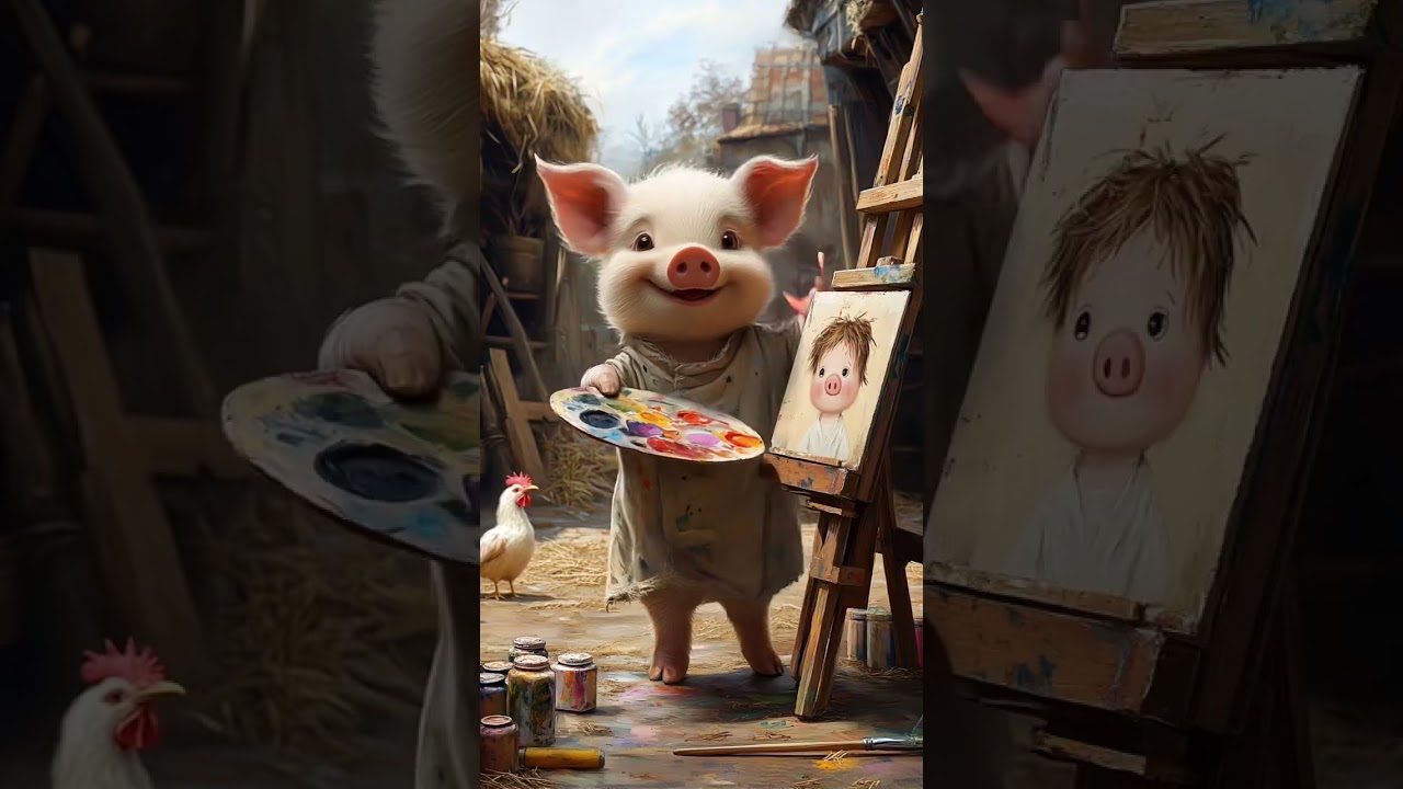 Artistic animals 🐾❤️ 