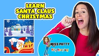 santa claus children song holiday music for kids patty shukla