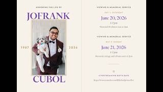 Memorial Day for Jofrank Cubol: DAY 2