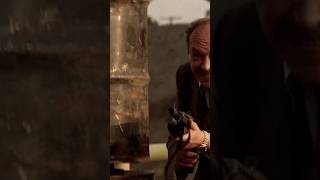 John Ashton uses a Franchi SPAS-12, Reinhold Mossberg 500,E Murphy Browning H-P.Beverly Hills Cop II