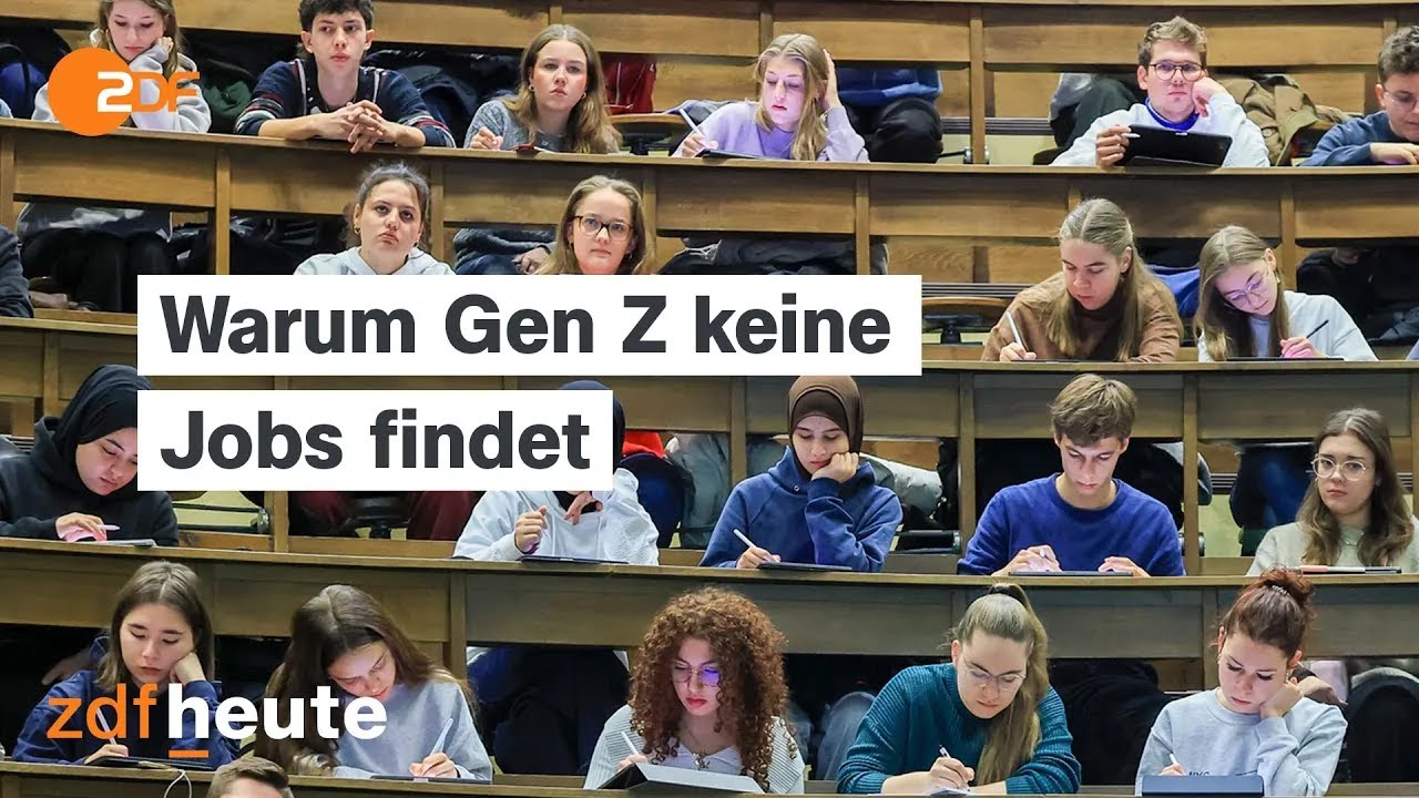 Vom Hörsaal in die Arbeitslosigkeit - deshalb ist die Jobsuche oft so schwierig | ZDF Länderspiegel