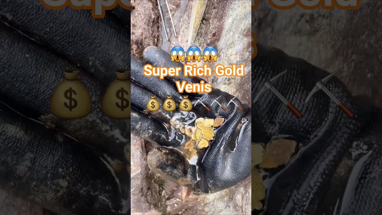 Super Rich Gold veins 😱⛏️⛏️💰💰 