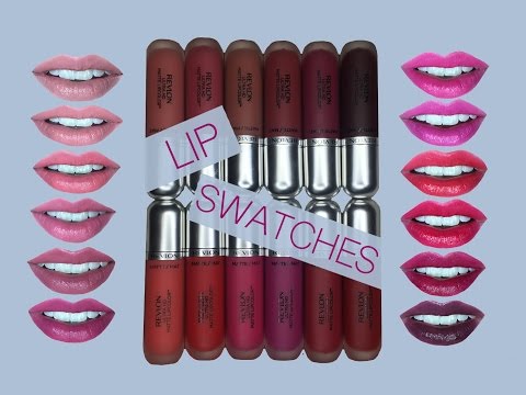 Revlon Ultra HD Matte Lipcolour Swatches