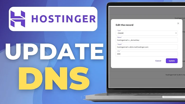 How To Update DNS Records In Hostinger (2025)