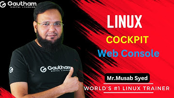 Linux Tutorials - Musab Syed | Cockpit Web Console | Linux Tutorials 2024 | Linux Course