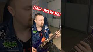 Death - Pull The Plug #deathmetalclassics #deathmetal90 #crushingriffs #guitar #guitarcover #death