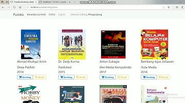 Pustaka Booking Aplikasi Perpustakaan - Web Programming 3